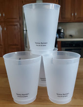 Load image into Gallery viewer, Barn Swallow Black Rock CT Zip-Code Reusabke Roadie Cups (Set of Four)