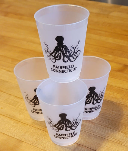 Octopus Fairfield CT Reusable Roadie Cups (Set of Four)