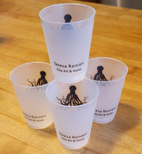 Load image into Gallery viewer, Octopus Fairfield CT Reusable Roadie Cups (Set of Four)