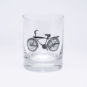 Bicycle 14oz. Double Old-Fashioned Glassware (Set of Two)