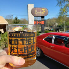 Load image into Gallery viewer, Motel Hi-Ho 14oz. Double Old-Fashioned Glassware (Set of Two)
