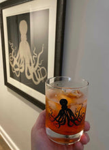 Load image into Gallery viewer, Octopus 14oz. Double Old-Fashioned Glassware (Set of Two)