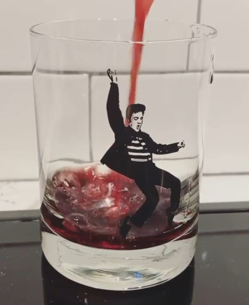 Elvis Presley 14oz. Double Old-Fashioned Glassware (Set of Two)