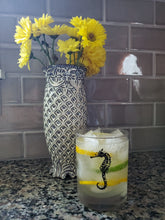Load image into Gallery viewer, Seahorse 14oz. Double Old-Fashioned Glassware (Set of Two)