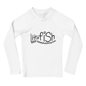 Little Fish Logo Little Kids Rash Guard