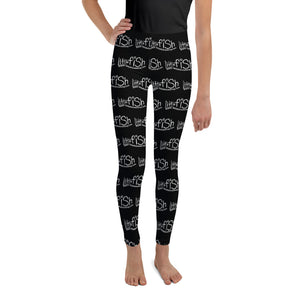 Little Fish Logo Big Kids Leggings
