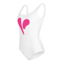 Load image into Gallery viewer, Two Parts One Heart Pink Big Kids Swimsuit