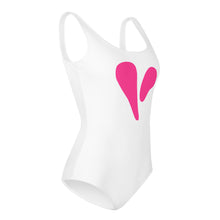 Load image into Gallery viewer, Two Parts One Heart Pink Big Kids Swimsuit