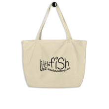 Load image into Gallery viewer, The Swimmer Large Organic Eco Tote