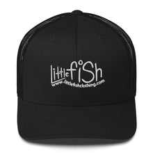 Load image into Gallery viewer, Little Fish Logo Trucker Cap