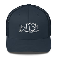 Load image into Gallery viewer, Little Fish Logo Trucker Cap