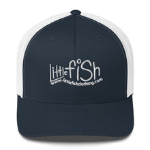 Load image into Gallery viewer, Little Fish Logo Trucker Cap