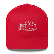 Load image into Gallery viewer, Little Fish Logo Trucker Cap