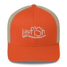 Load image into Gallery viewer, Little Fish Logo Trucker Cap